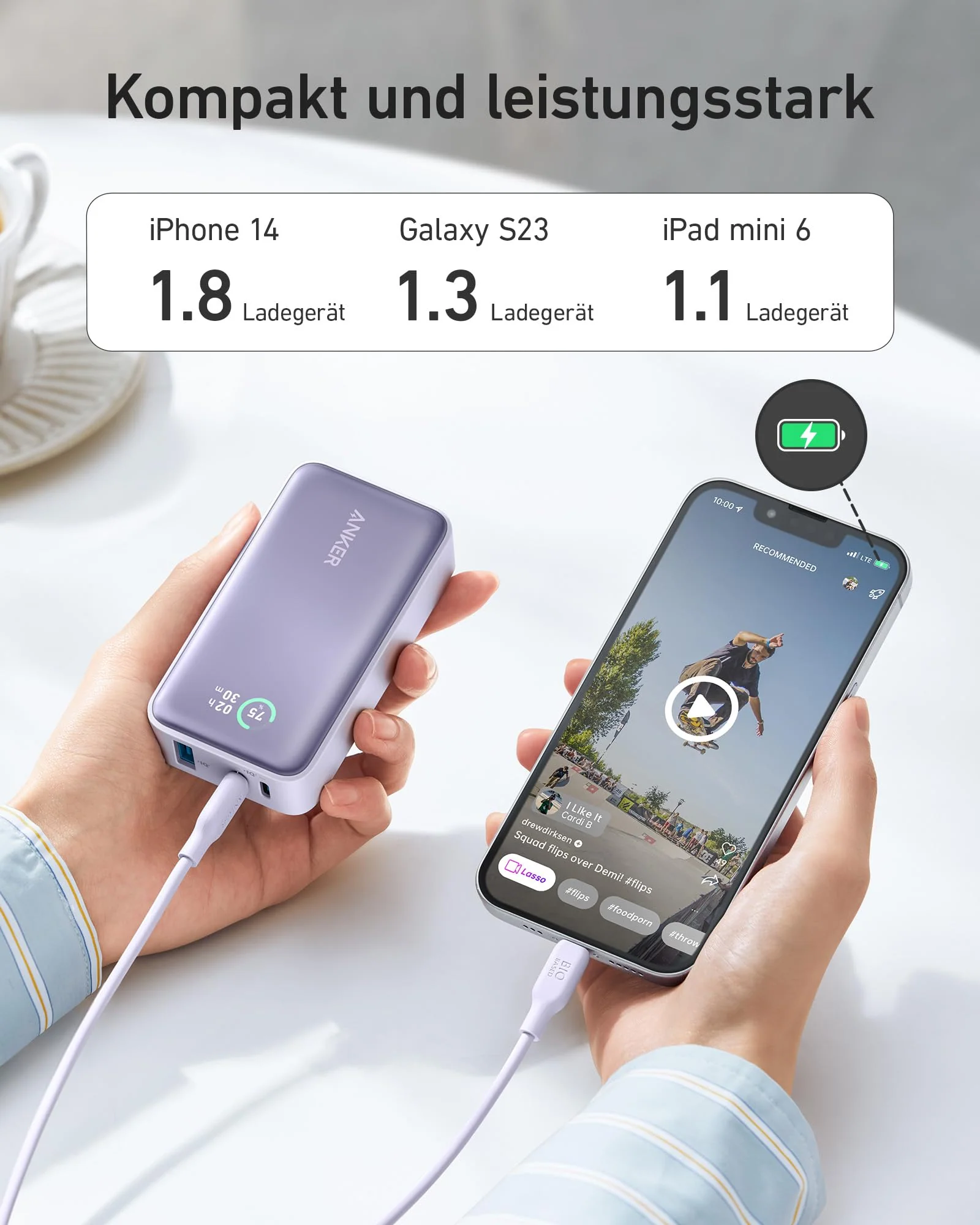 Anker 533 Powerbank (PowerCore 30W) - Image 3