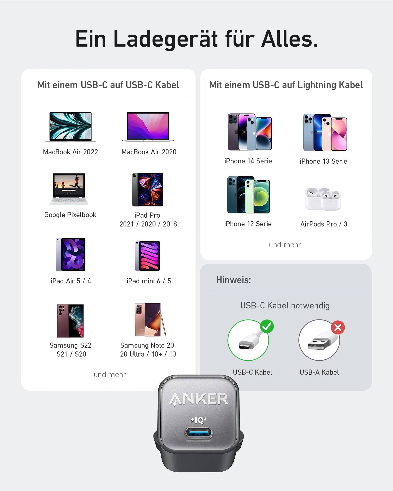 Anker <b>511</b> Ladegerät (Nano 3, 30W) - Image 12