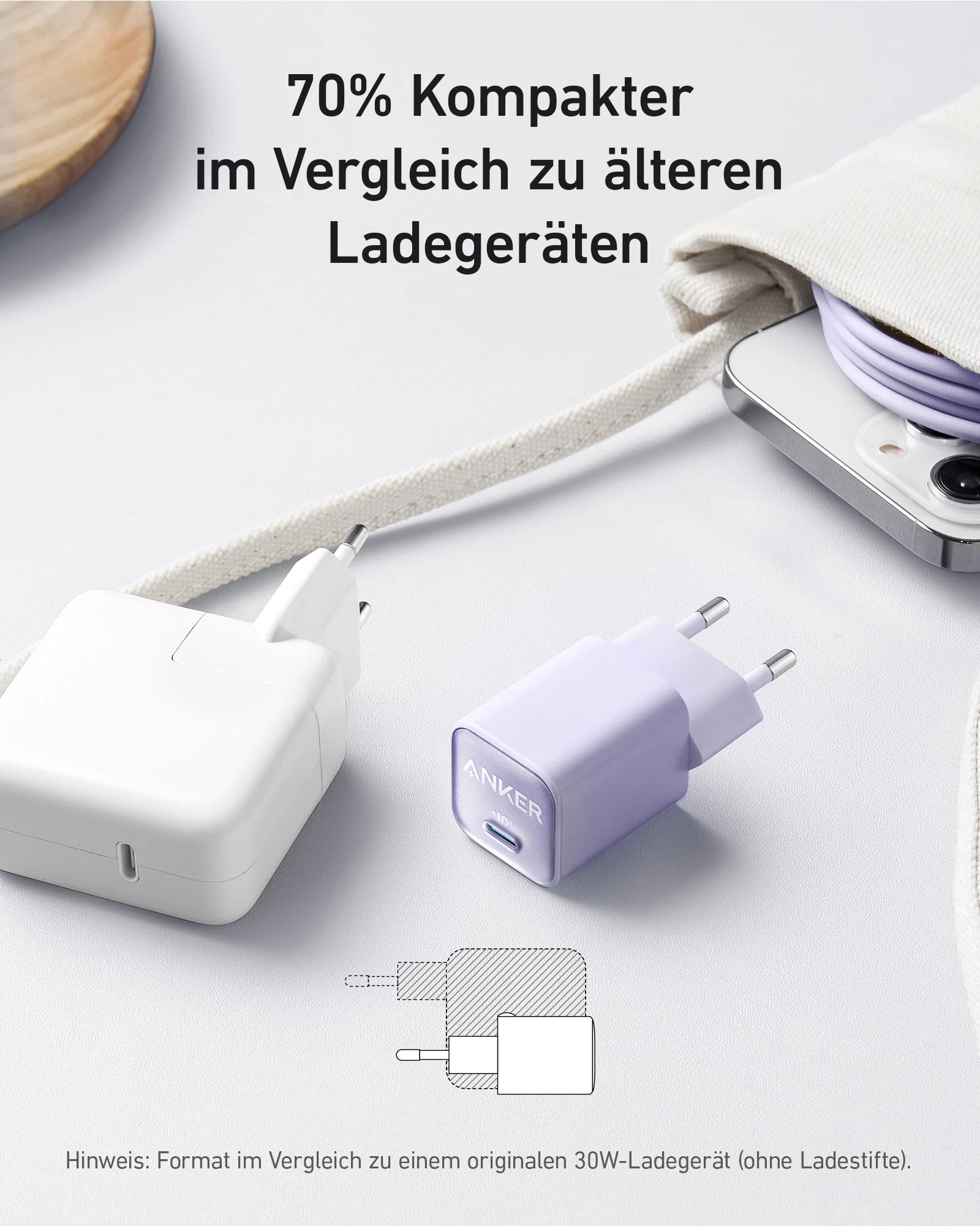 Anker <b>511</b> Ladegerät (Nano 3, 30W) - Image 3