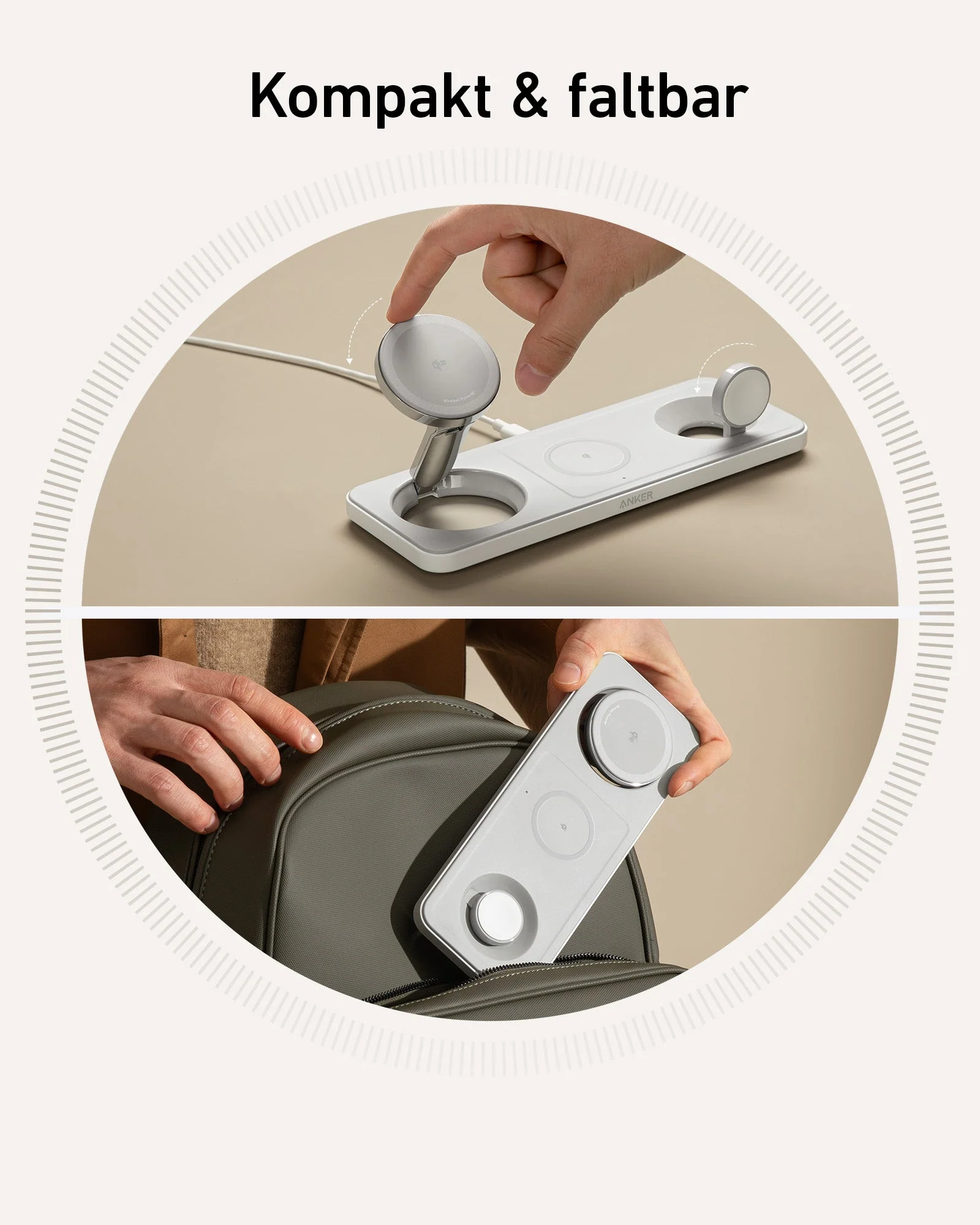 Anker MagGo Kabellose Ladestation (3-in-1 Pad) - Image 5