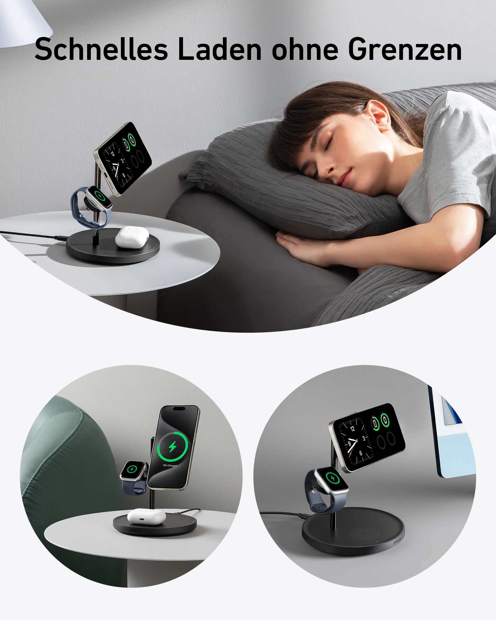 Anker MagGo Kabellose Ladestation (3-in-1 Ständer) - Image 17