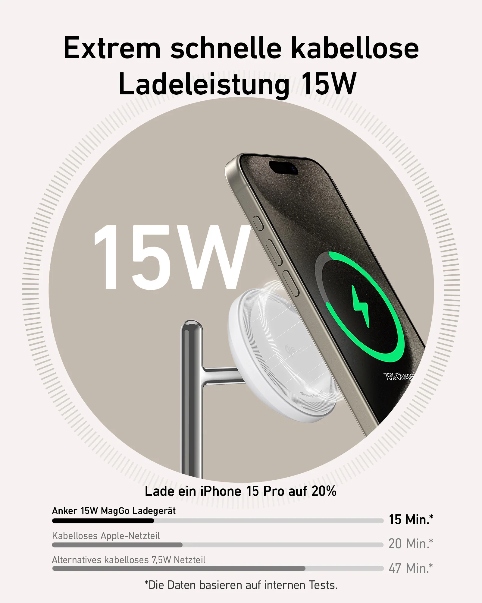 Anker MagGo Kabellose Ladestation (3-in-1 Ständer) - Image 5