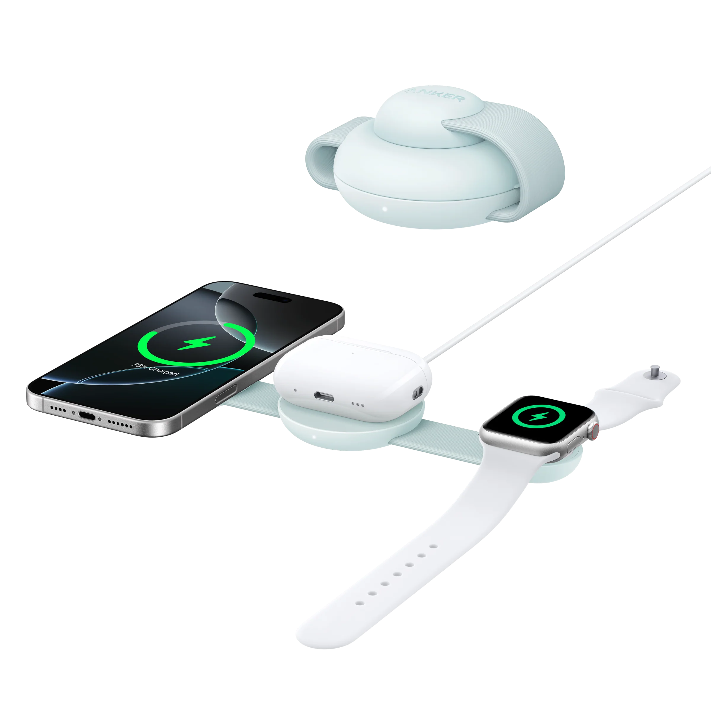 Anker MagGo Kabellose Ladestation (3-in-1, Faltbares Ladepad) - Image 20