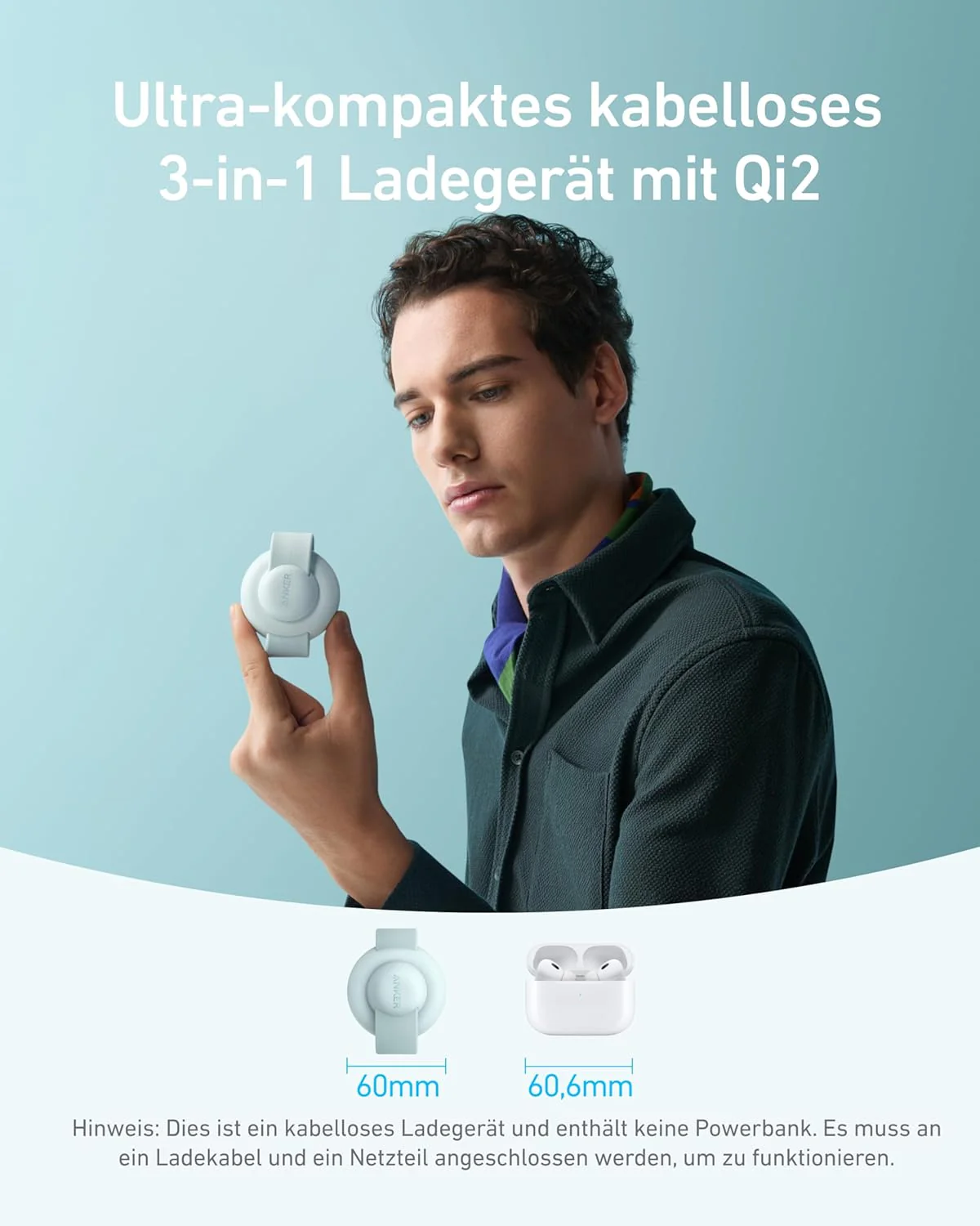 Anker MagGo Kabellose Ladestation (3-in-1, Faltbares Ladepad) - Image 22