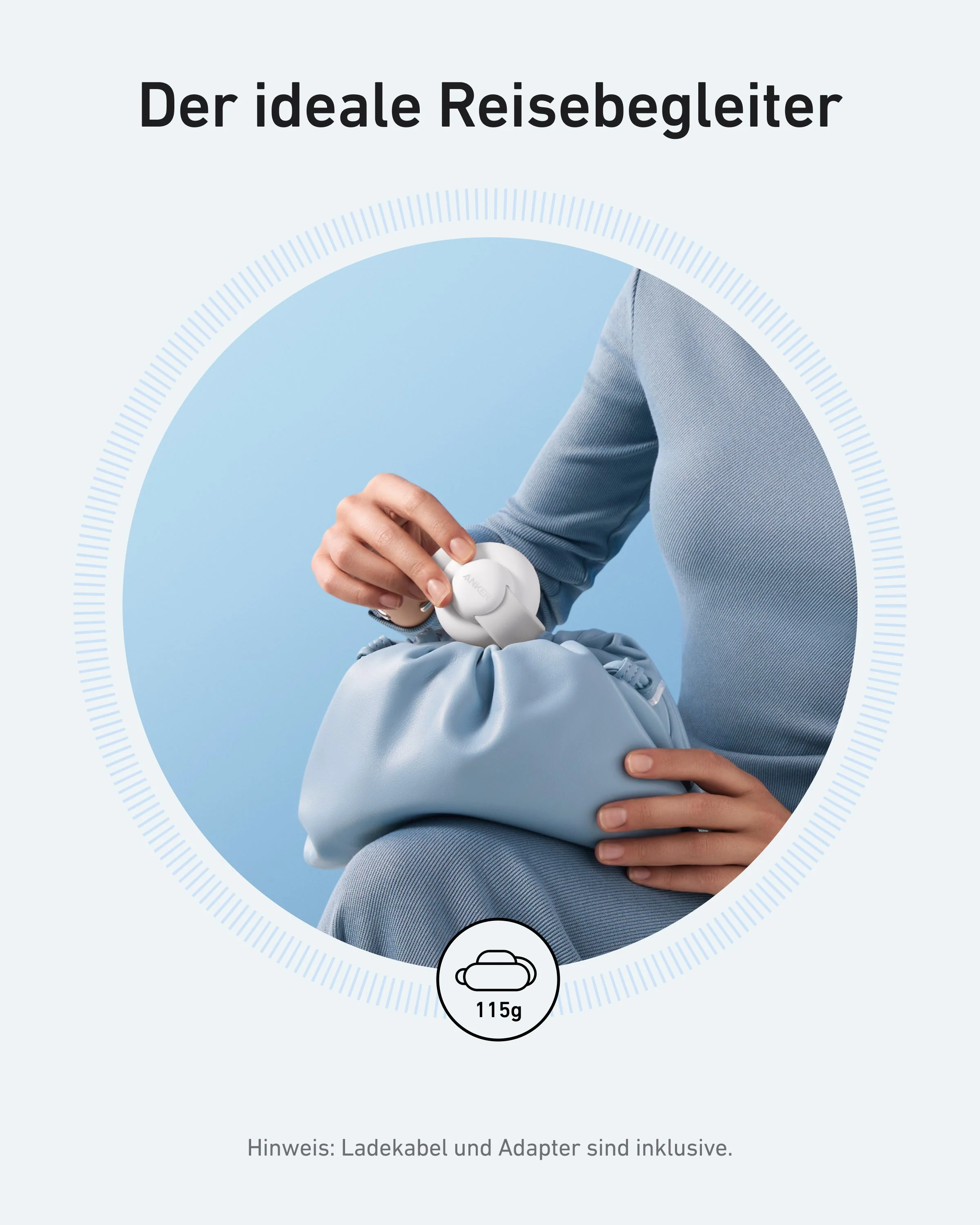 Anker MagGo Kabellose Ladestation (3-in-1, Faltbares Ladepad) - Image 4