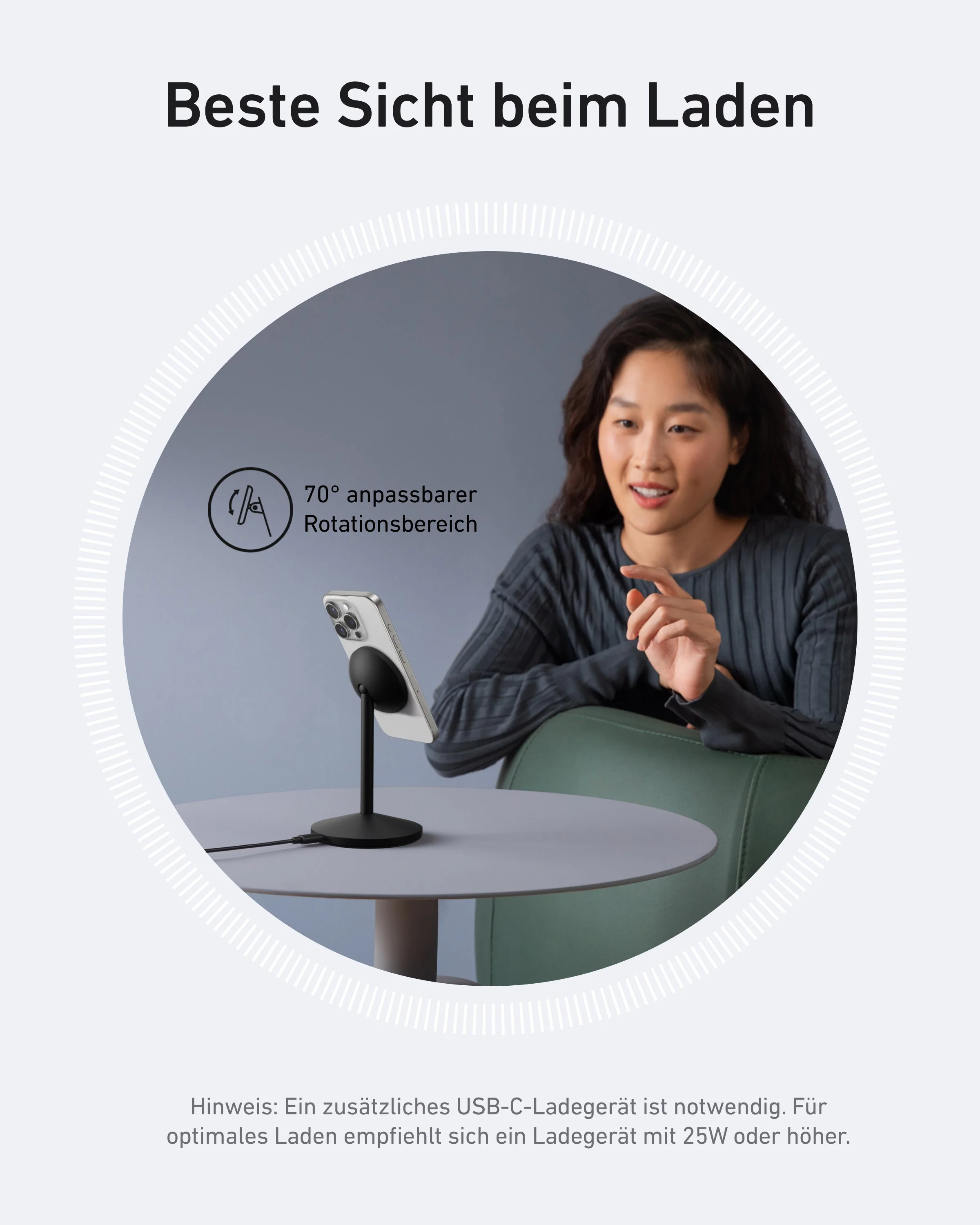 Anker MagGo Kabelloses Ladegerät (Ständer) - Image 12