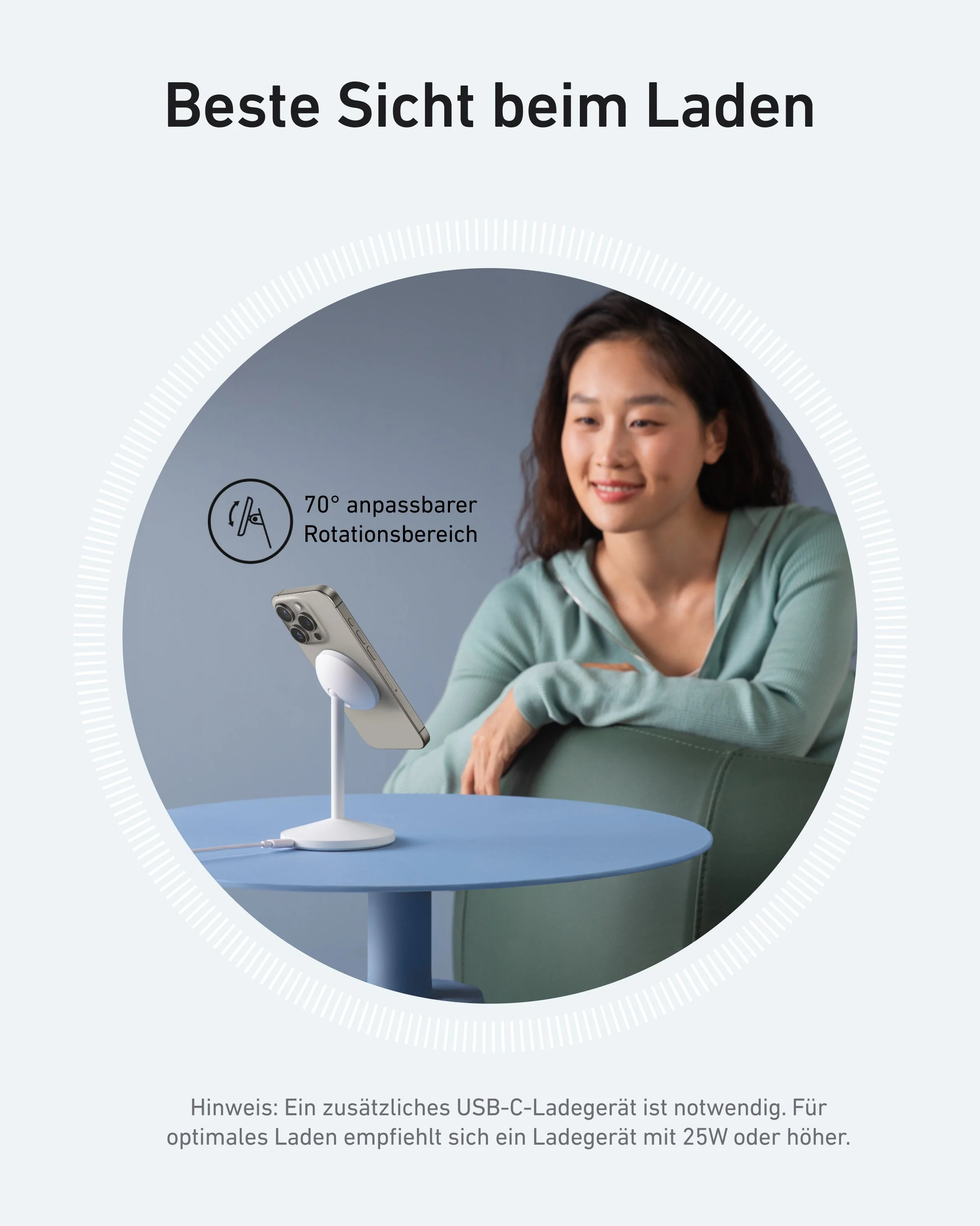 Anker MagGo Kabelloses Ladegerät (Ständer) - Image 6