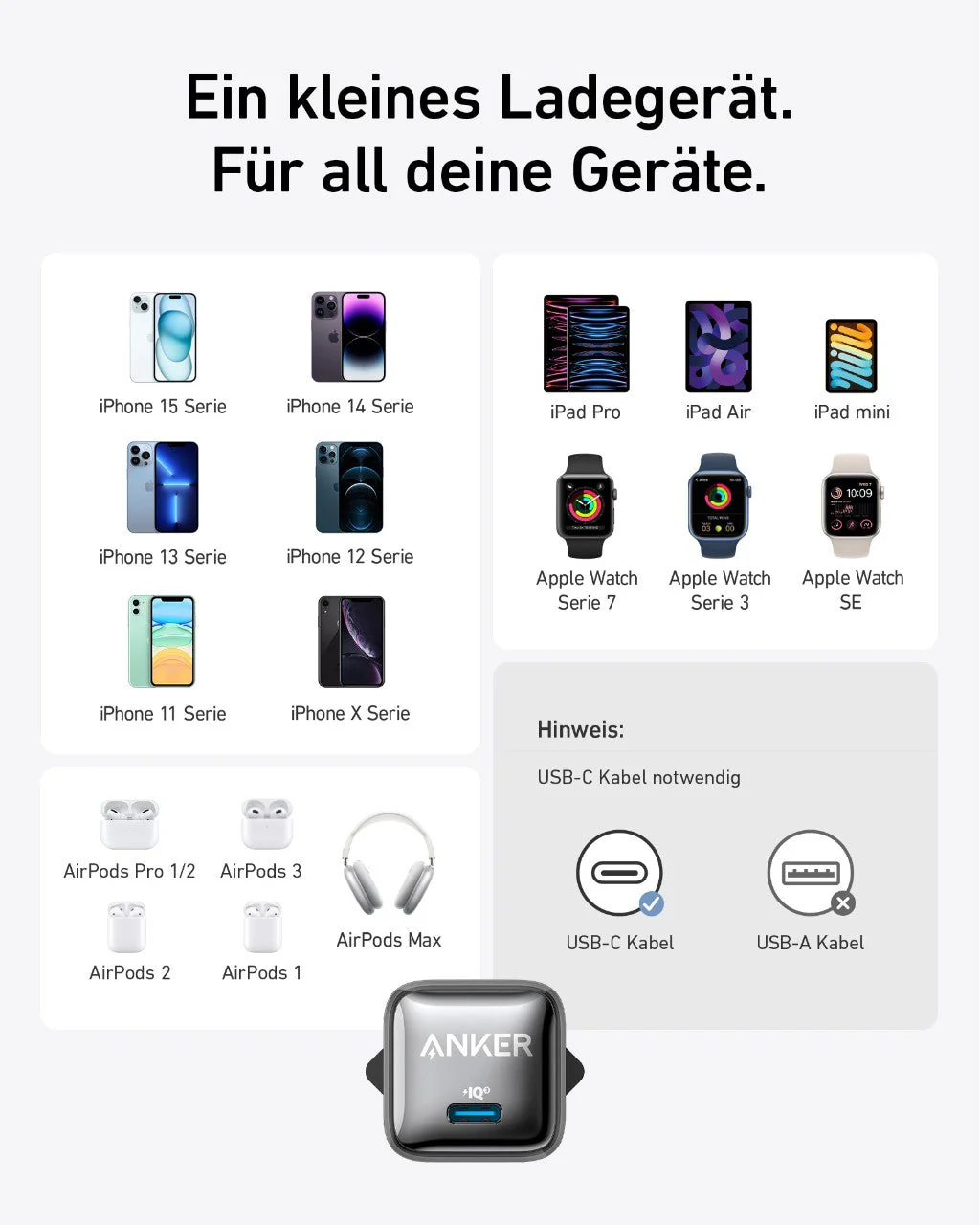 Refurbished Anker Nano Ladegerät (20W) - Image 12