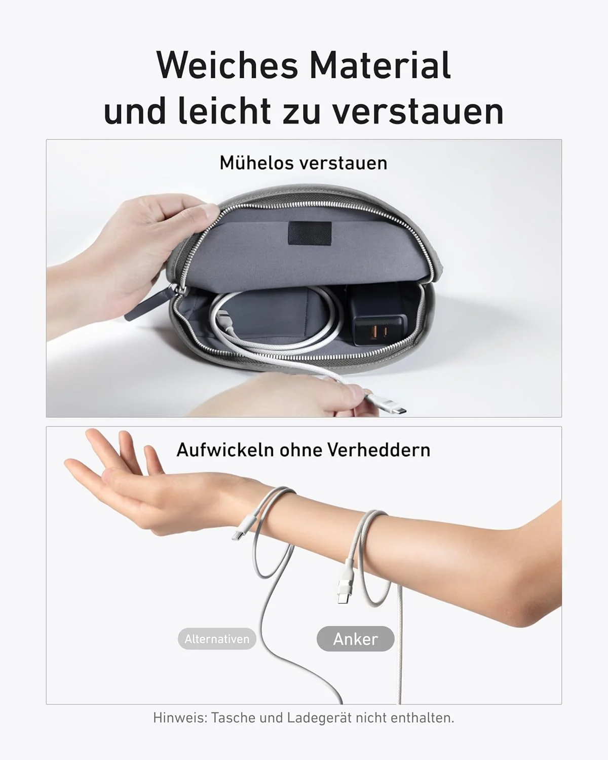 Anker USB-C auf USB-C Kabel (90cm/180cm, 240W, Upcycled-Geflochten) - Image 23