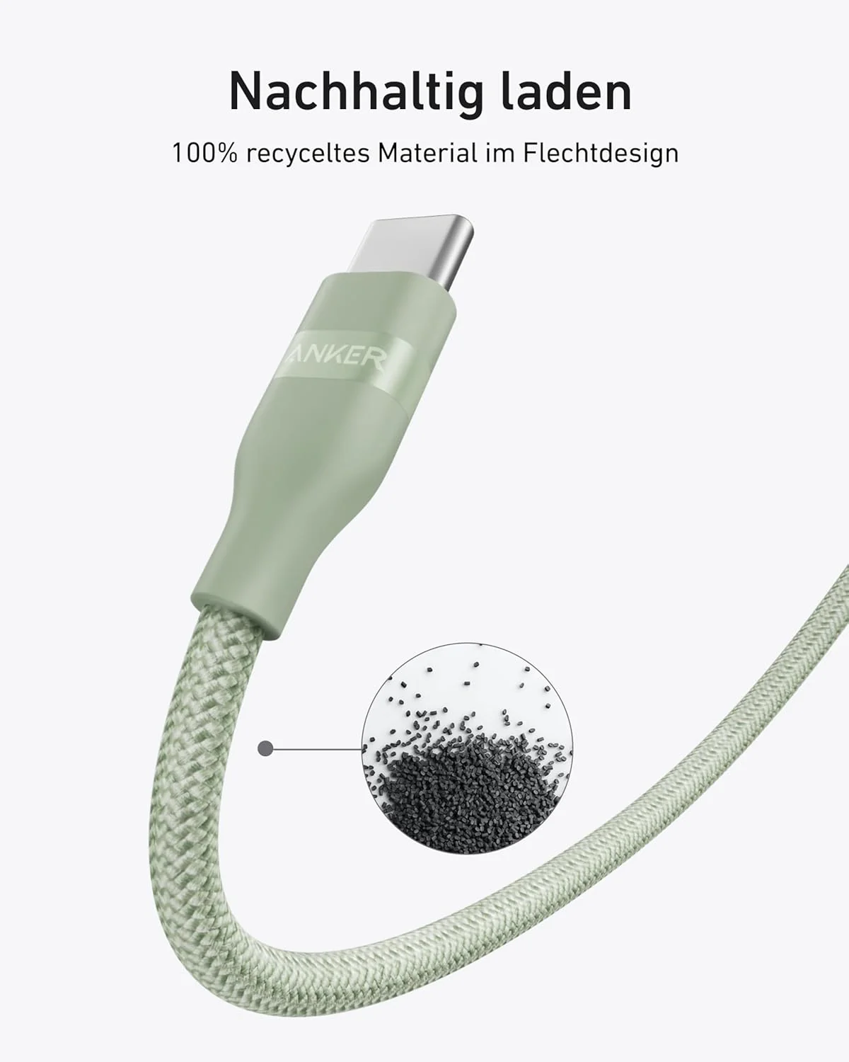 Anker USB-C auf USB-C Kabel (90cm/180cm, 240W, Upcycled-Geflochten) - Image 34