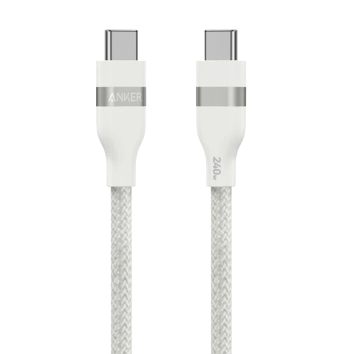 Anker USB-C auf USB-C Kabel (90cm/180cm, 240W, Upcycled-Geflochten) - Image 7