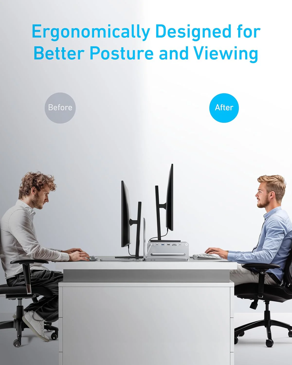 Anker USB-C Hub (10-in-1, Monitorstandfuß) - Image 4