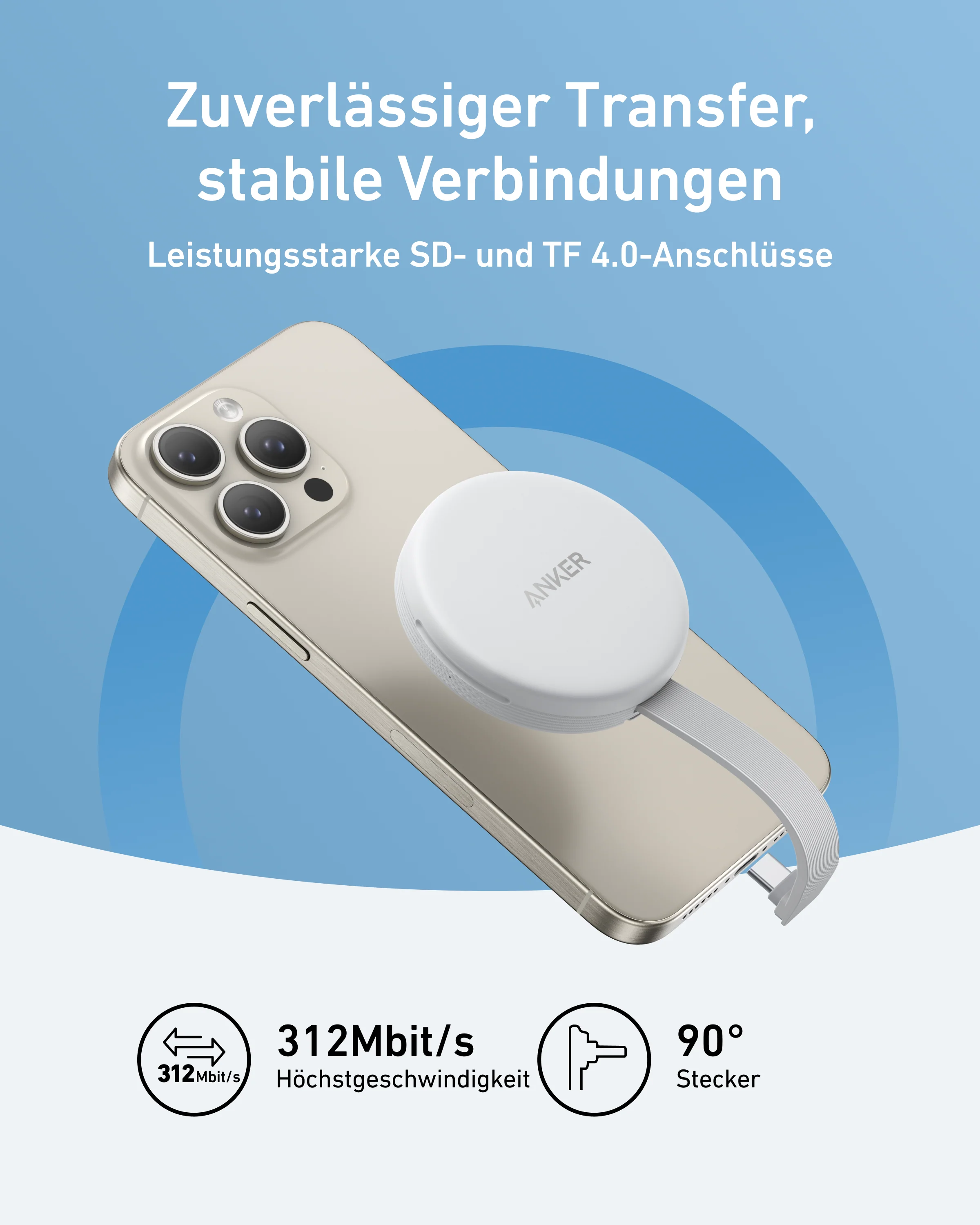 Anker MagGo USB-C Netzteil (3-in-1, 10 Gbit/s, Für iPhone) - Image 16
