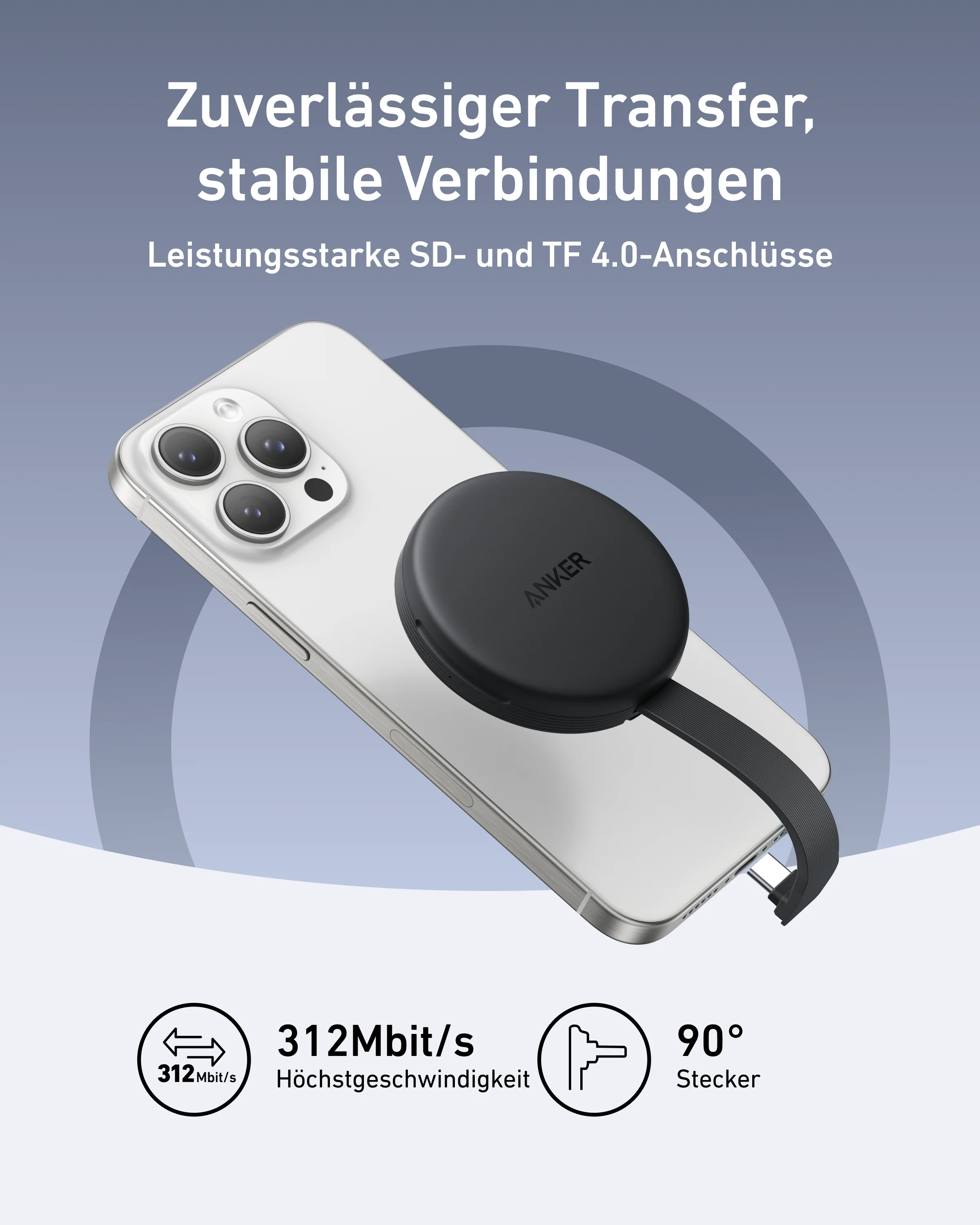 Anker MagGo USB-C Netzteil (3-in-1, 10 Gbit/s, Für iPhone) - Image 8