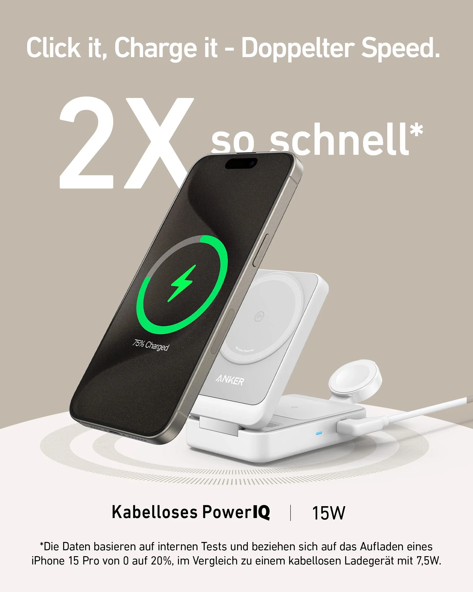 Anker MagGo Kabellose Ladestation (Faltbar 3-in-1) - Image 14