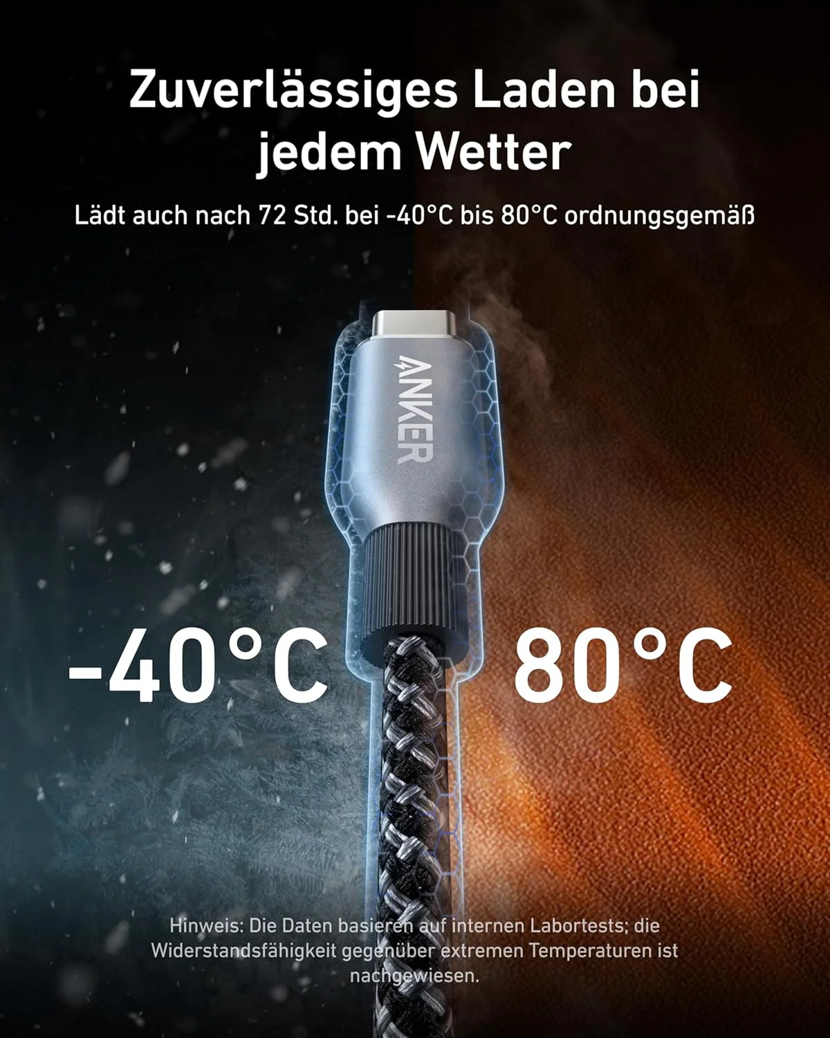 Anker Prime USB-C auf USB-C Kabel (240W, Upcycled-Flechtdesign) - Image 5