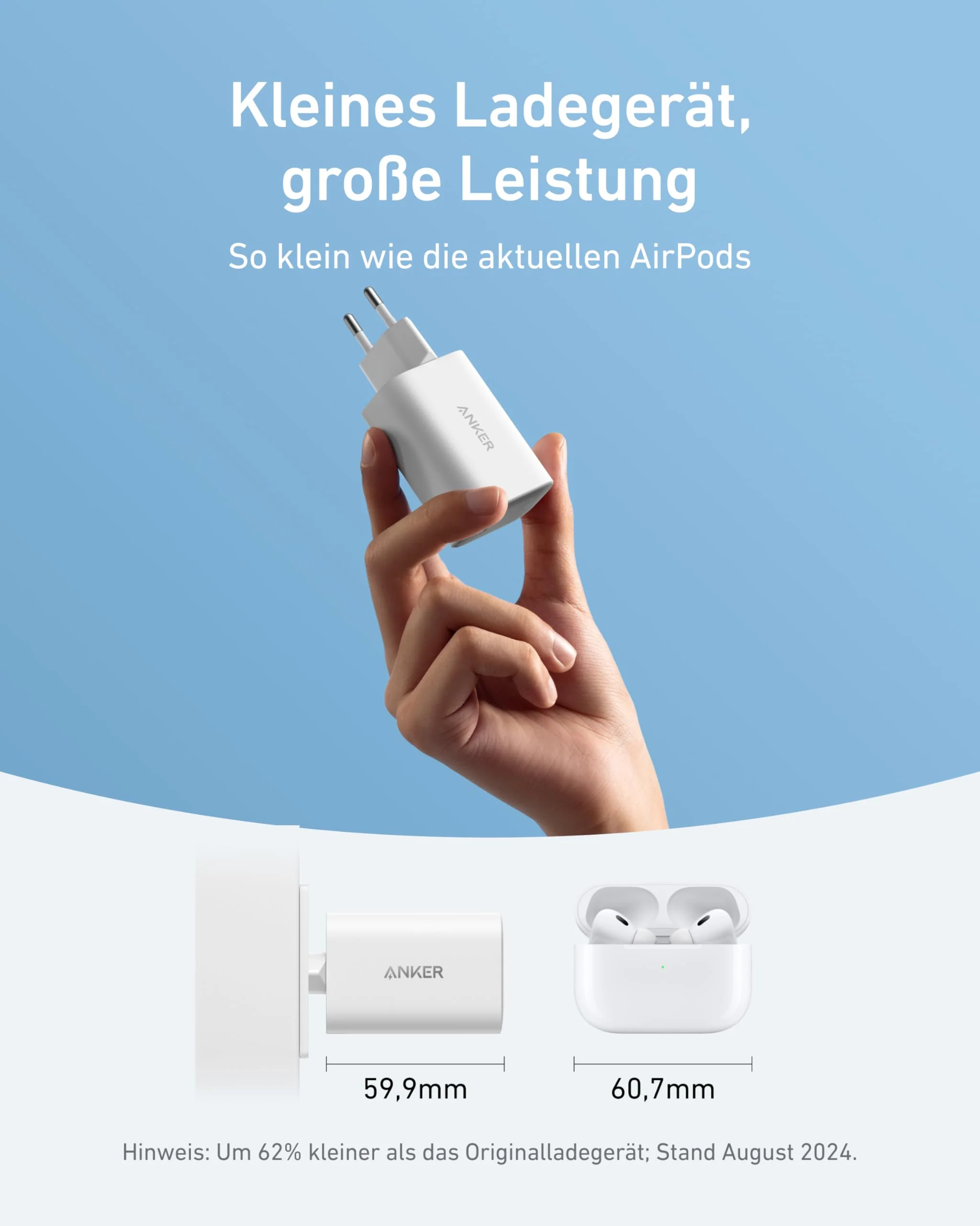 Anker Nano Ladegerät (100W) mit USB-C Kabel - Image 10