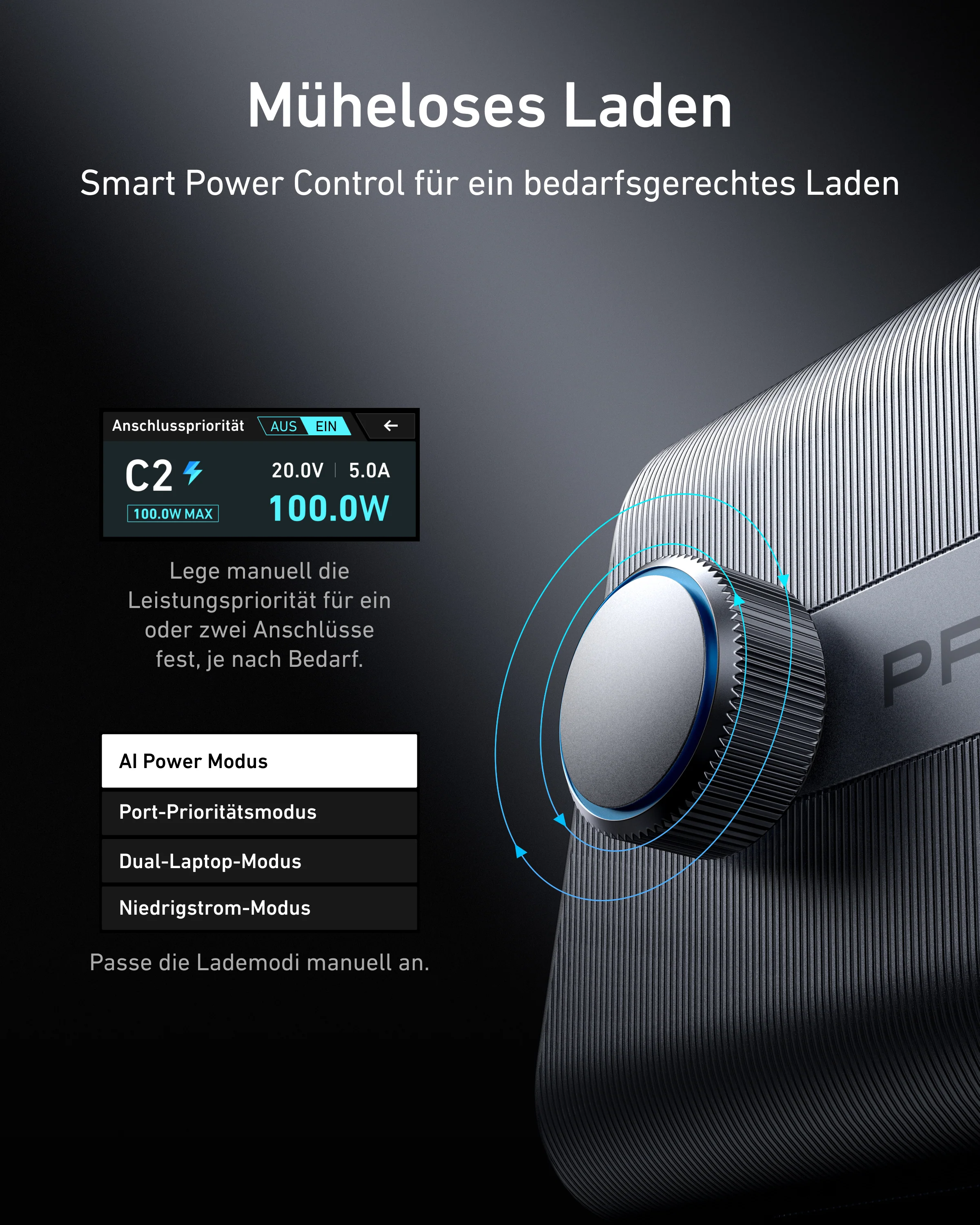 Anker Prime Ladegerät (250W, 6 Ports, GaNPrime) - Image 5