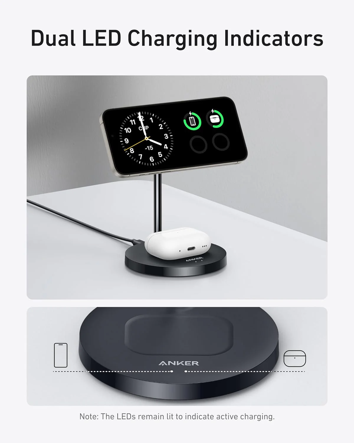 Anker MagGo Wireless Ladegerät (2-in-1 Ständer) - Image 11