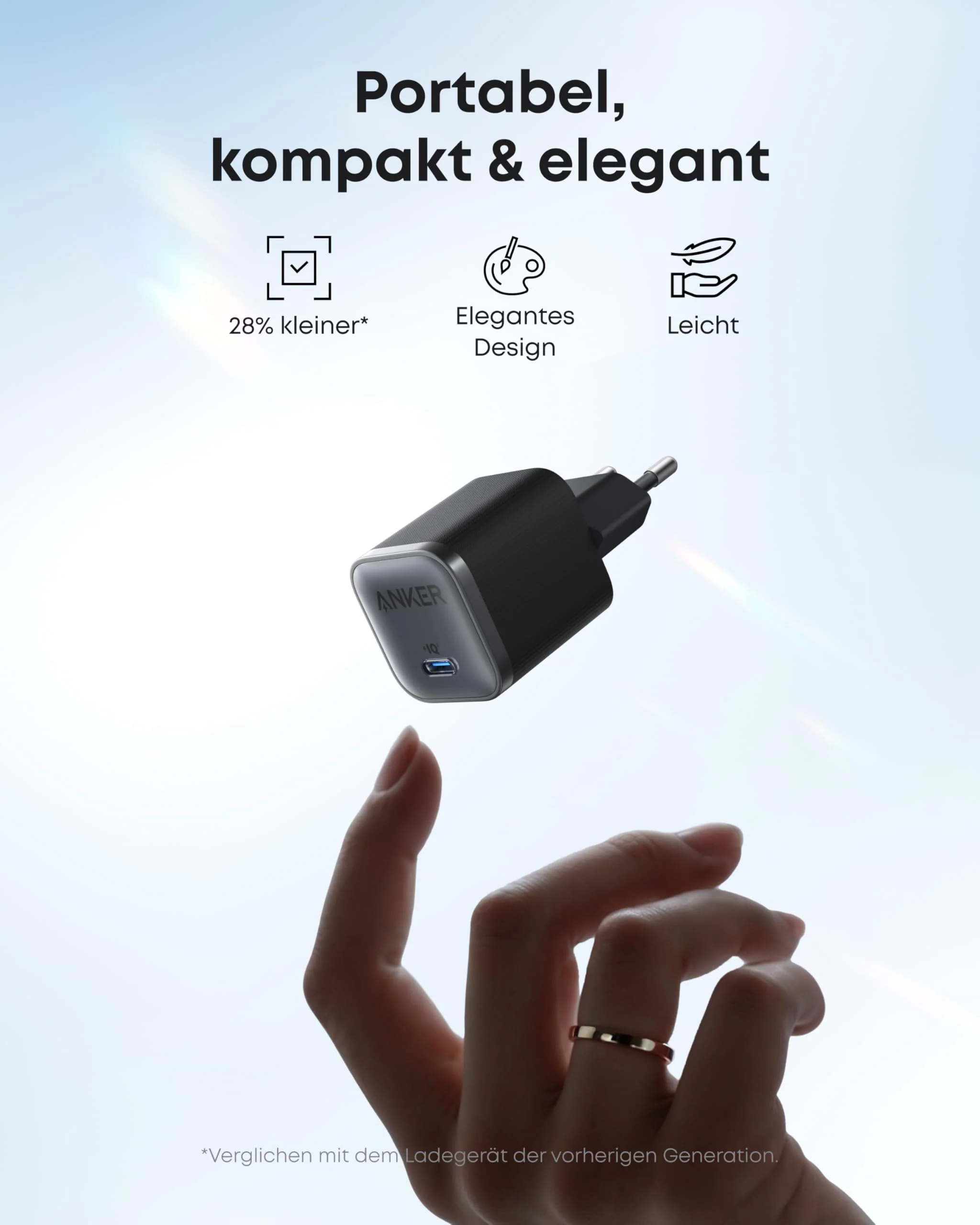 Anker Nano Ladegerät (45W, mit 180cm USB-C Kabel) - Image 8